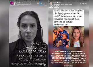 Entenda a polêmica entre Virginia Fonseca e Luana Piovani após declaração da atriz: ‘A maldição vai colar em você’